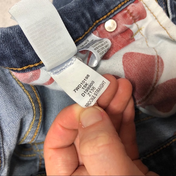 **SOLD** Luck Brand Brooke Straight Jeans - Picture 9 of 11